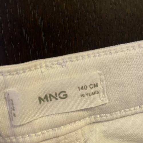 Mango white denim skirt used, size 140 cm for 10 years old girl