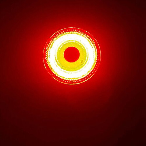 Rechargeable bicycle light with activation and braking sensor new