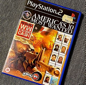 America's 10 Most Wanted ps2
