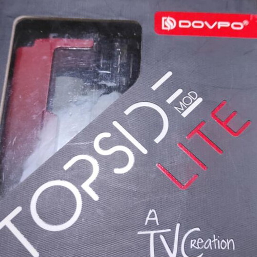 Dovpo Topside Lite 90W Squonk Mod black/red used