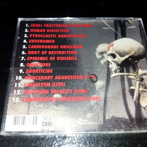 Demolition Hammer Epidemic of Violence CD new, sealed