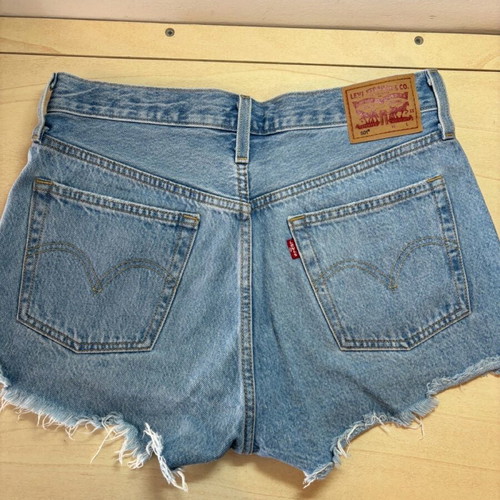 Levi’s 501 shorts like new, size W28, blue