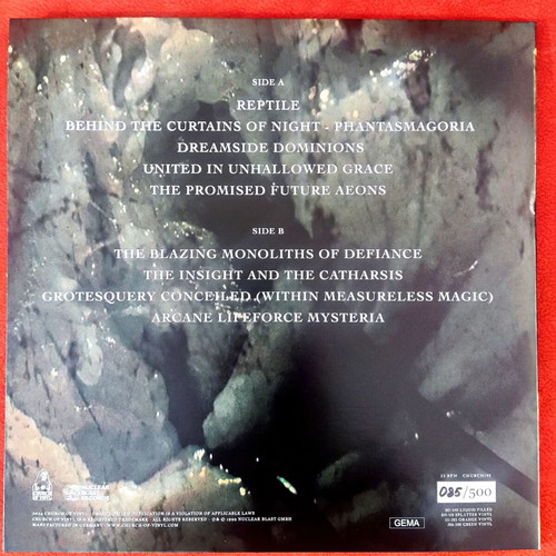 Dimmu Borgir Spiritual Black Dimension LP limited numbered 70 copies green/black splatter sealed