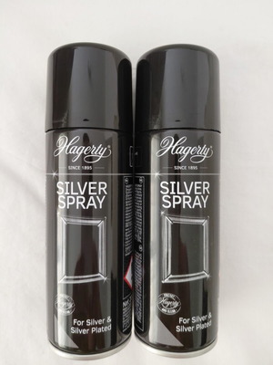 Hagerty Silver Spray 200ml pack of 2 new