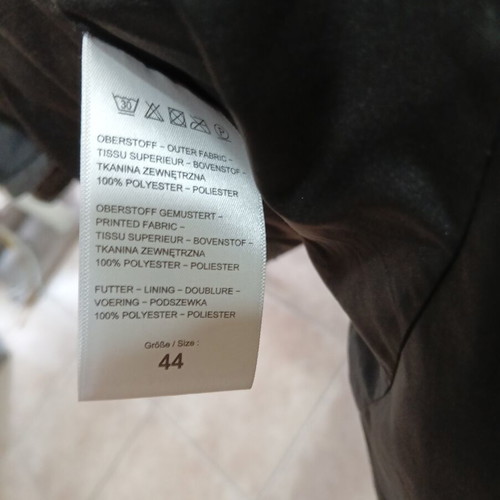 Bonita faux leather jacket size 44 like new, brown
