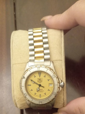 TAG Heuer 2000 Series Professional δίχρωμο ρολόι χειρός