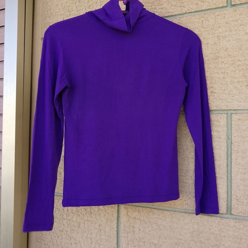 Purple turtleneck sweater S/M