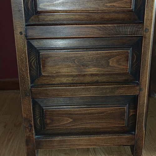 Two nightstands used, solid wood, classic design