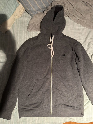 Billabong jacket with lining like new, gray, size XL
