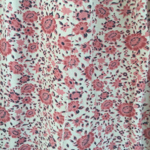 Boho mini skirt floral patchwork, like new, size M