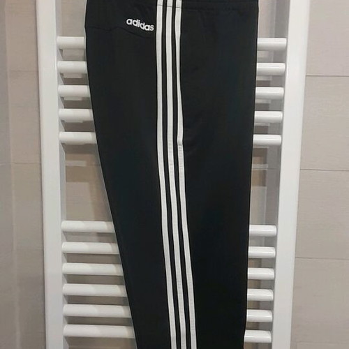 Adidas women's tracksuit new, black with white stripes, size M