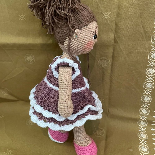 Doll amigurumi 35 centimeters new