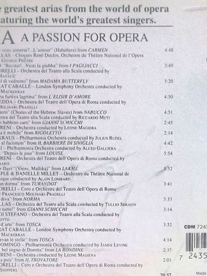 Aria A Passion for Opera CD used, classical