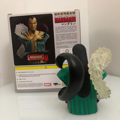 Mandarin bust new 8 inches Rogues Gallery Iron Man villain Diamond Select