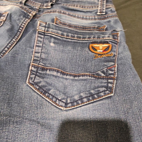 Pitbull men's jeans size M dark blue like new