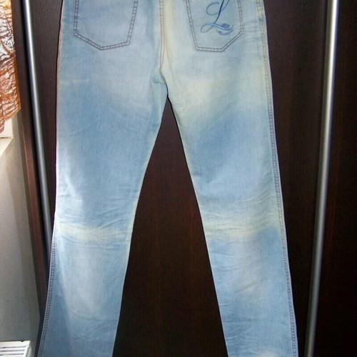 Love Moschino "Tequila Bum Bum" Pants Brand New Turquoise Size 31