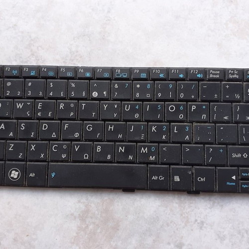 Asus keyboard used V109762AK1 Greek layout