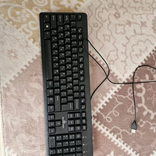 Powertech PT-677 keyboard used, Greek layout