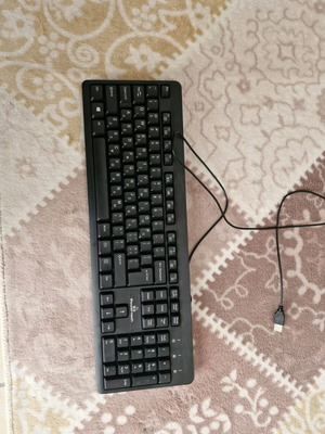 Powertech PT-677 keyboard used, Greek layout