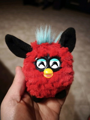 Furby Hasbro 2013 used, plush toy 10 cm