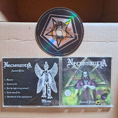 Necromantia Ancient Pride CD Mini-Album like new, metal