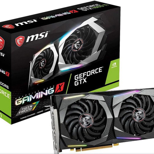 MSI GeForce GTX 1660Ti 6GB GDDR6 Gaming Card like new