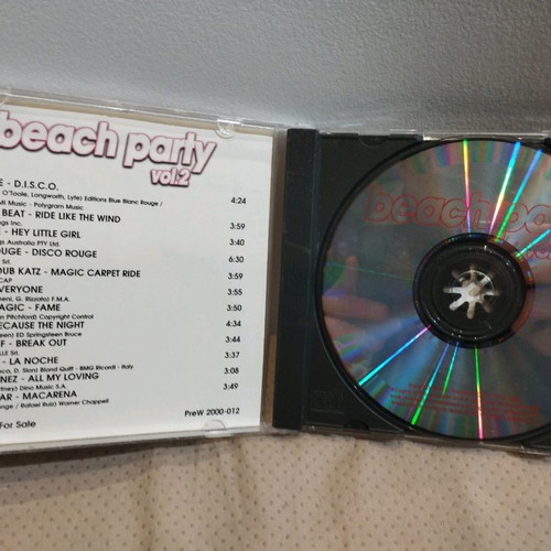 Beach Party Vol. 2 CD used, electronic music
