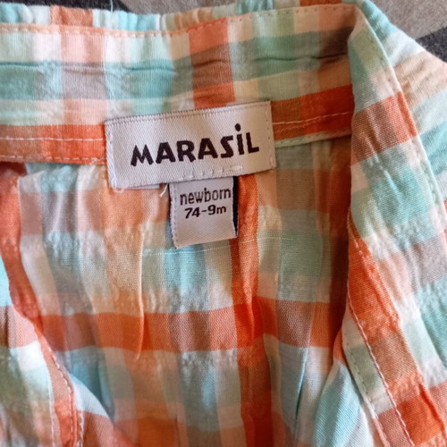 Summer clothing set for boy 9-12 months like new, 4 pieces