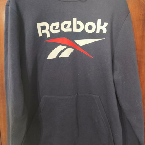 Reebok Hoodie used, size L, blue