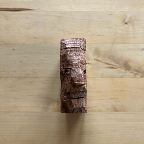 Wooden totem sculpture like new