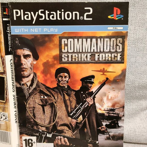 Commandos Strike Force PS2 used in excellent condition