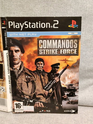 Commandos Strike Force PS2 μεταχειρισμένο σε εξαιρετική κατάσταση