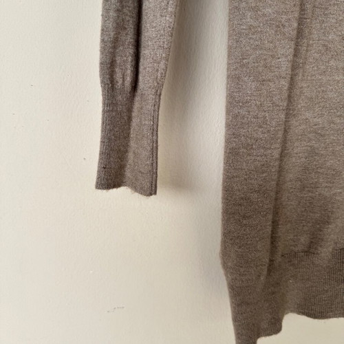 Porta Fortuna long cardigan S/M like new, beige brown