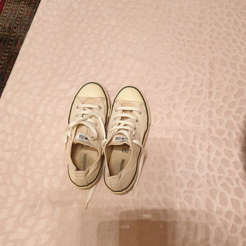 Converse kids shoes size 35, white, like new