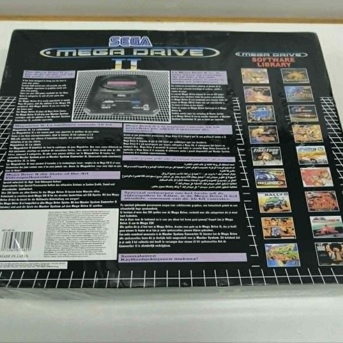 Sega Mega Drive 2 κονσόλα καινούργια με 368 ενσωματωμένα παιχνίδια