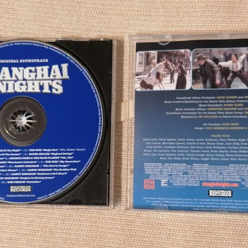 Shanghai Knights Original Motion Picture Soundtrack CD like new
