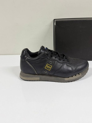 Blauer USA leather sneakers used, size 40, black