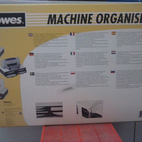 Drawer - Printer/phone/screen/Fax stand with 4 document slots FELLOWES