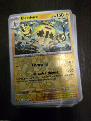 Electivire Pokémon card new