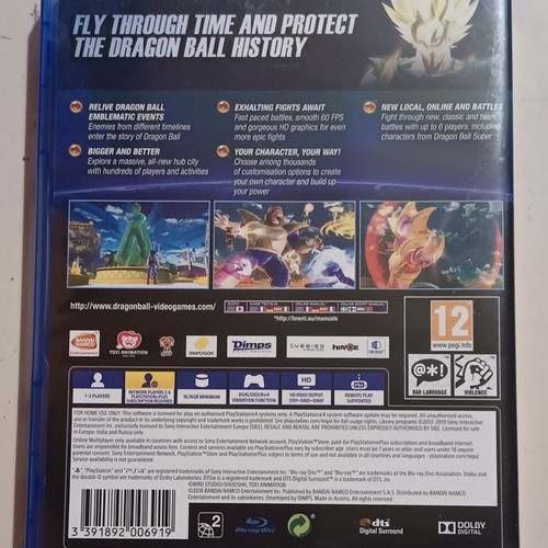 Dragonball Xenoverse 2 PS4 game, Playstation Hits edition