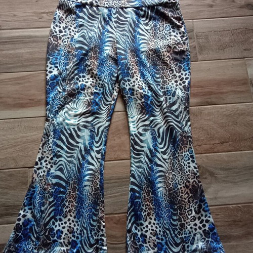 Elastic Bell-Bottom Pants ankle length like new, size XL