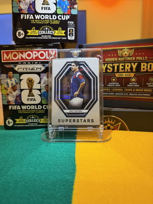 Futera Platinum Eric Cantona Superstars συλλεκτική κάρτα περιορισμένης έκδοσης σαν καινούργια