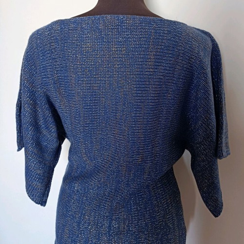 Stradivarius knitted sweater new with silver details size M