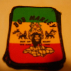 bob marley patch