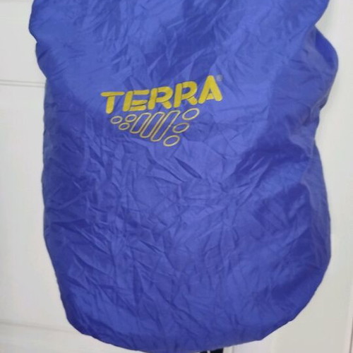 Terra Vermont 75L trekking backpack used for hiking and mountaineering