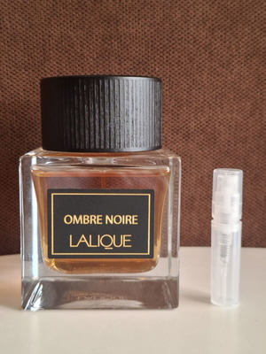 Ombre Noire Lalique Eau de Parfum δείγμα 2 ml