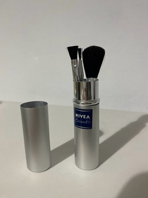 Travel size makeup brushes new, case for travel or bag