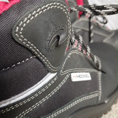 Heckel S3 SRC Safety Shoes Size 39 New Black Boots