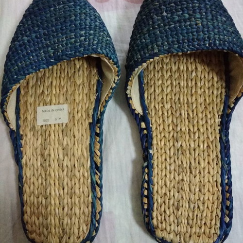 Chinese women's straw slippers new ethnic style