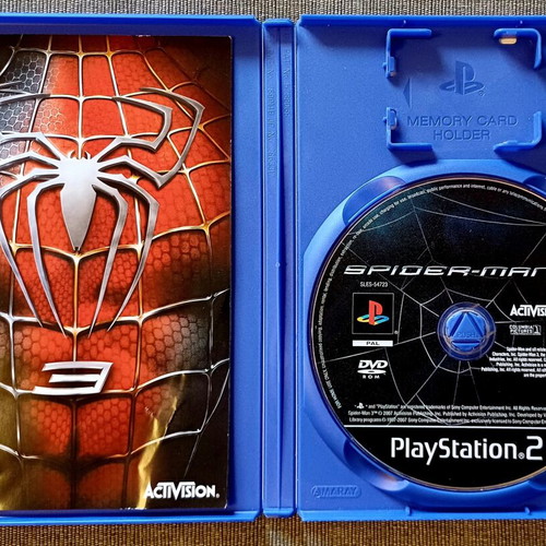 Spider-Man 3 PS2 game used, complete and in excellent condition